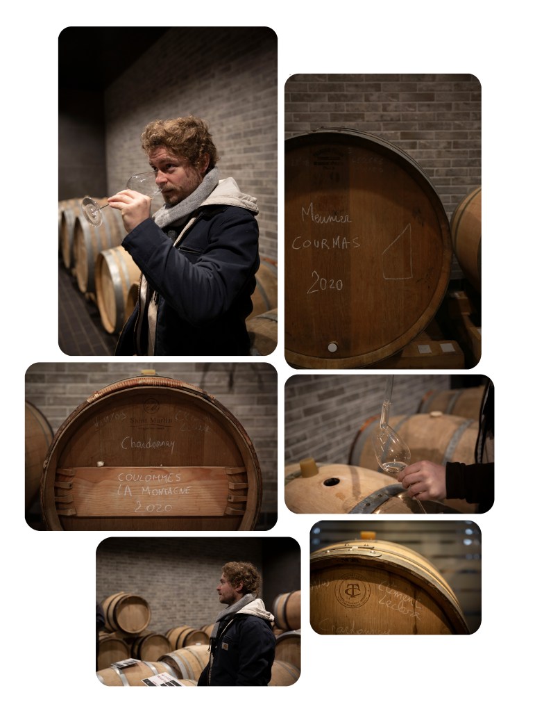 Champagne clement leclere vinification 1.