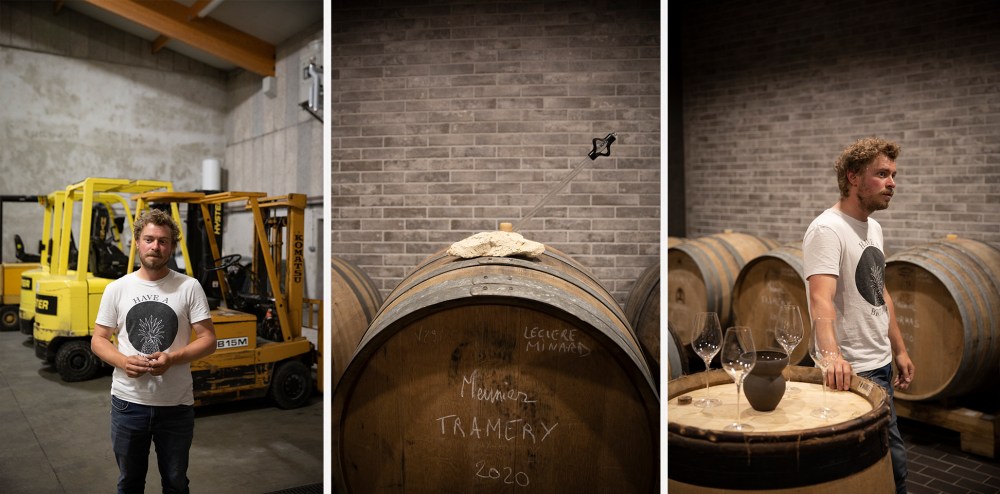 Champagne Clément Leclere Vinification step by step